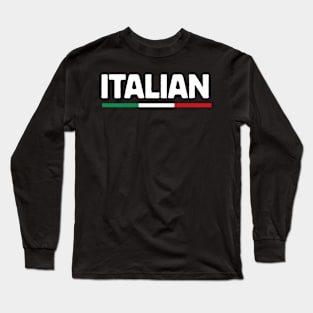 Italian Long Sleeve T-Shirt